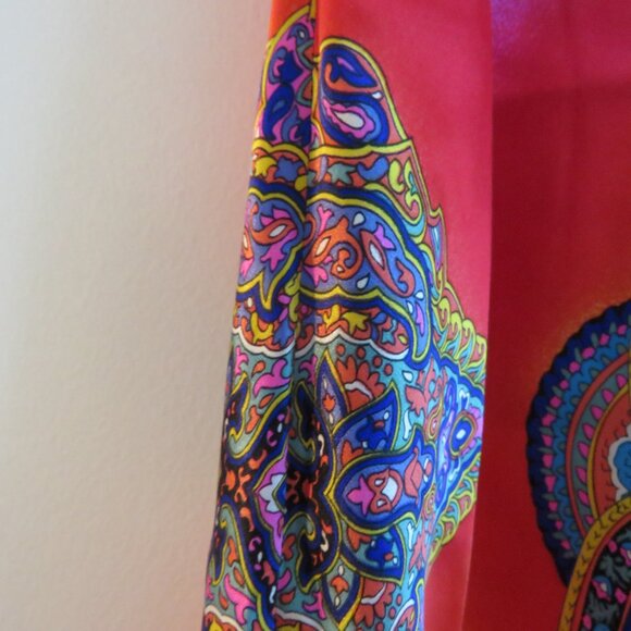 Vibrant Multicolor Spaghetti Strap Dress - Picture 14 of 16